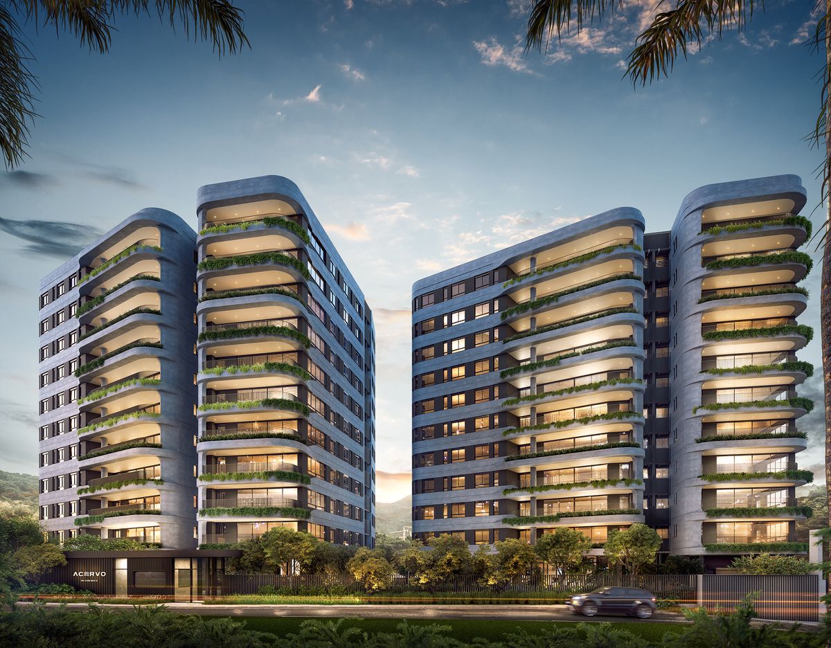 Fachada do Acervo Residences em Alphaville Conde I, Barueri — foto 1